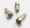 Twiston RG59 F Conector de TV Conectores F-Type Twist Twist na conexão para caixas de satélite / 30pcs