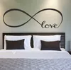 Großhandel Aufkleber Große Infinity Symbol Aufkleber Liebe Schlafzimmer Dekor Zitate Wand