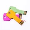 تخصيص شعار الشعار 100PCS 128MB256MB512MB1GB2GB4GB8GB16GB METLAL KEY