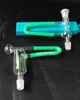 wholesale free shipping new 2 with a filter accessories + glass pot, glass Hookah / glass bong accessories