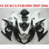 7 Geschenken Fairing Kit voor Suzuki 2005 2006 GSXR1000 BIFERINGEN 05 06 GSX-R1000 K5 K6 White Black Carrosserie Set SX19