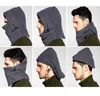 Termisk fleece balaclava hatt huva skidcykel vindstopp ansiktsmask män nacke varmare vinter fleece neck hjälm lock