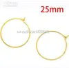 mic 25mm 1000pcs gold plated wine glass charms wire hoops jewelry diy jewelry findings components hot