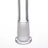 Smoking Accessories Diffused Glass Downstem 19mm to 14mm Down Tube Clear Color 6 Cuts Openning End Factory Price for Glass Bong