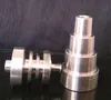 Universele titanium nagels 10mm 14mm 18mm gezamenlijke mannelijke en vrouwelijke domeloze nagel GR2 verstelbaar voor glazen bongs waterleidingen rigs