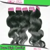 Promise Cheapest Brazilian Hair Weave processed Remy Extension 100 Human Hair 20pcslot Body Wave Real Factory 4767227