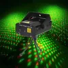 2015 Ny Mini Led Red Green Laser Projektor Stage Lighting Justering DJ Disco Party Club Light Frihethl