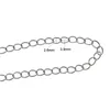 Beadsnice whole silver chain 925 sterling silver jewelry material oval chains for necklace making sold by gram ID 33870273c