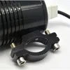 Pistola láser U2 de punto superbrillante, lámpara LED ajustable de 30W, faros delanteros modificados para motocicleta externa