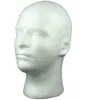 Modelo de cabeça de espuma masculina Modelo prático de manequim boneco de chapéu de peruca conveniente suporte de suporte de suporte para barbearia