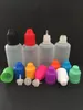 Eliquid Dropper Bottles 3ml 5ml 10ml 15ml 20ml 30ml 50ml 60ml 100ml 120ml 자식 방지 캡이있는 플라스틱 병 E Cigs 주스 주스 병 5664480