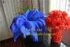 100 sztuk / partia 14-16inch 35-40 cm Royal Blue Strusi Pióra Pufuki dla Centrum ślubu Ślubne Party Party Decor Decor