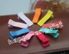 35mm mini girl Ribbon Hair Bows Clip double Prong Ribbon Lined Alligator Hair Clip Hair Accessories FJ3203