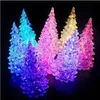 Mini beautili mini acrilico cristallo ghiacciato Crystal Cambiamento Lampada Light Decoration Regalo dell'albero di Natale Desta a led Lampada Decortable LI4770679