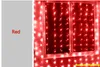 Gordijnverlichting Kerstverlichting 10 * 8m 10 * 5m 10 * 3M 8 * 4M 6 * 3M 3 * 3M LED-verlichting Kerst Ornament String Flash Colored Fairy Wedding Decor