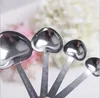 wedding return gifts Metal Heart Shaped Measuring Spoons for bridal shower party giveaways 50set lot wholes2180334