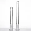 Smoking Accessories Diffused Glass Downstem 19mm to 14mm Down Tube Clear Color 6 Cuts Openning End Factory Price for Glass Bong