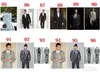 Tuxedos de marié pour hommes, robe de mariée, costumes de bal, Tuxedos père et garçon (veste + pantalon + nœud), sur mesure, nouvelle collection 2020
