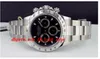 Factory Supplier New Luxury Wristwatch 116520 Black Dial Stainless Steel Bracelet Automatic Mens Men's Watch Watches231h