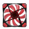 Fans strålande kylskylkylskylfläkt för dator PC SYPER SHIP 120mm Fan 3 Lights 12V Lysande 3Pin 4Pin Plug