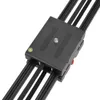 Бесплатная доставка DSLR камеры компактный выдвижной трек Долли слайдер 50 см железнодорожных съемки видео стабилизатор 100 см фактическое расстояние скольжения