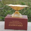 2016 новый элегантный роскошный золотой позолоченный сухофрукты тарелка снэк лоток главная орех чаша