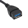 USB 3.0 Mâle A vers femelle A 90 Adaptateur Degré d'extension Sync Cord Câble SY