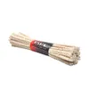 Nuovi 50 slip/pacco Accessori per tubi in legno da fumo Regolari lunghi in cotone per tubi da fumo per tabacco Assorbenti Strumenti per la pulizia forte