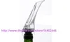 50pcs 와인 Aerating Aerator Pourer Aerating 와인 Dropper 레드 와인 에센셜 바 병 여행 빠른 공기 화이트 선물 상자