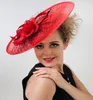 Chapeau en dentelle de lin, magasins d'usine, chapeau haut de gamme pour fête de mariage, anniversaire, nouveau beau modèle de coiffure de Banquet 6328453