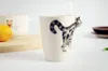 3D -kaffekoppar Solid Creative Animals Cup Ceramic Mug Caneca Cup Original med garanti