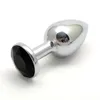 100pcs 65g S size 376CM Stainless Steel Attractive Butt Plug Jewelry Anal Plug Rosebud 27378863455077