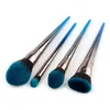 silver make up brushes