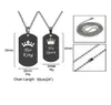 Acier inoxydable Son Roi Sa Reine Collier Dog Tag Couronne Couple Collier Pendentifs Chaînes Amoureux Bijoux Cadeau Will et Sandy Drop Shipping