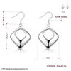 Nouvelle boîte à boucles d'oreilles en argent sterling plaqué DFMSE641 pour femmes en argent 925 Dangle Chandelier boucles d'oreilles 10 paires beaucoup directement à l'usine