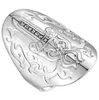 Стерлинговое кольцо стерлингового серебра 925 стерлингового серебра можно регулировать открывающиеся кольца Кросс очки Человеческий скелет Цветочные кольца бабочки Смесь 12 Стиль 12 шт.
