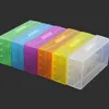 Portable transparent box mod 18650 battery storage box case plastic battery safety box for e cigarette mechanical mod battery DHL 4866999