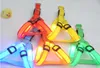 Glow LED Flashing Light Dog collar Pet Belt Harness Leash Tether dog supplies leashes 5 colors