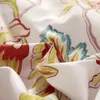 2016 algodão de alta qualidade Flores Impressão 4 pcs conjunto de cama Lençol Colcha/Duvet Covers Fronha Roupa de Cama King size