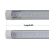 더블 행 LED T8 튜브 4FT 28W 8FT 72W 7200LM SMD2835 통합 LED 조명 램프 전구 4 피트 8 피트 led 조명 형광