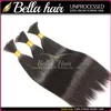 Human Hair Weaves Brazilian Hair Bulks Human Hair Extensions Silky Straight Full Bundles Bellahair Drop Shipping