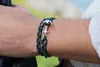 Tom Hope Armband 4 Size Southern 3 Green Thread Touw Roestvrijstalen Anchor Charms Bangle met Doos en Tag Th10