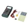 Freeshipping Handheld Digital Multimeter DMM w/Temperature Tester Capacitance & hFE Test Meters Multimetro Megohmmeter