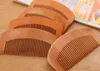 Gratis frakt Träkam Naturhälsa Cherry Wood Comb Anti-Static Care Cherry Wood Comb