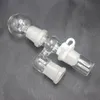 Weiblicher Reclaimer-Catcher-Adapter für Wasserpfeifen, mit Glaskuppel-Glasnagel und Glas-Keck-Clip