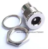 200 sztuk 2.1mm x 5.5mm zasilacz DC Zasilaczka Wtyczka Jack Panel Mount Connector Adapter 2.5mmx5.5mm FedEx / DHL Darmowa Wysyłka