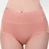 Mutandine sexy a vita alta Slip XXL senza cuciture in cotone culotte plus size intimo per donna panty 2016 hot pants mutandine floreali da donna