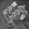 Angled Joint Lacunaris Inline Ashcatcher in 14mm or 18mm for Glass bongs Glass bubbler and Percolator inline perc Ash Catcher keeping clean