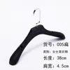 2016 new Luxury Thick Black Plastic Hanger for Coats Garment,Anti-slip, Man's Style Hangers & Racks free shipping