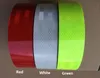 5cm*20m High Visibility Truck Car Motorcycle Van Traffic Signal Reflective Sticker Tape Adhesive Reflect White Red Warning Tapes